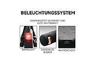 SEGWAY Ninebot E3 D E-Scooter – 10 Zoll, 25 km/h, Klappbar & Stylisch | Schwarz / Silber / Rot